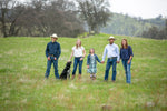 We are family ranchers in California