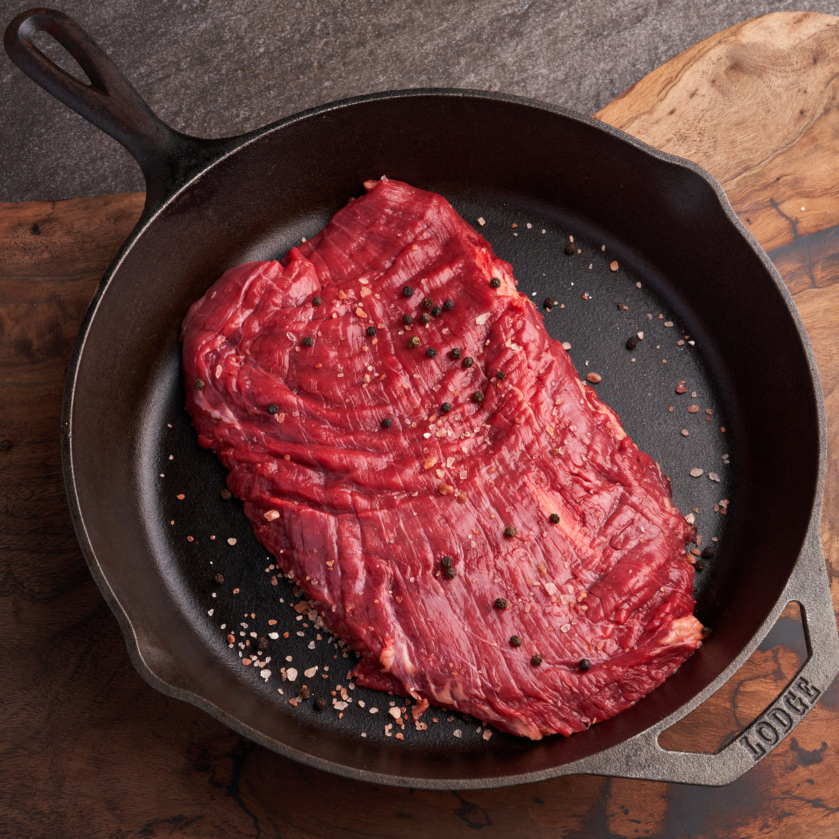 Cast Iron Flank Steak