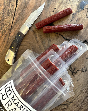 Grass-fed, grass-finished Beef Snack Sticks — Mariposa Ranch
