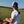 Mariposa Ranch logo snapback hat, navy and white (photo 3)