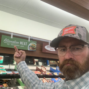 Mariposa Meat Life camo snapback trucker hat — Mariposa Ranch