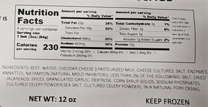 Grass-fed, grass-finished All Beef Jalapeno & Cheese Sausage — Mariposa Ranch (photo 5)
