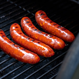 Grass-fed, grass-finished All Beef Jalapeno & Cheese Sausage — Mariposa Ranch