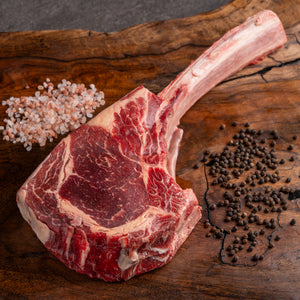 Grass-fed, grass-finished Tomahawk Rib Steak — Mariposa Ranch