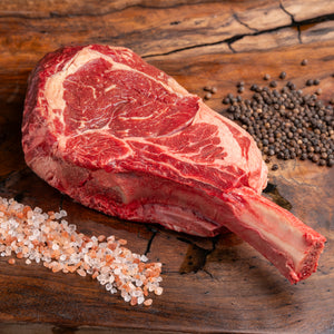Grass-fed, grass-finished Cowboy Rib Steak (Bone-In) — Mariposa Ranch