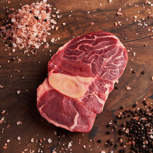 Grass-fed, grass-finished Cross Cut Beef Shank (16 oz) — Mariposa Ranch