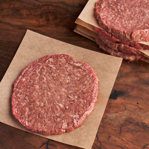 Grass-fed, grass-finished Ground Beef 1/4 Pound Patties — Mariposa Ranch