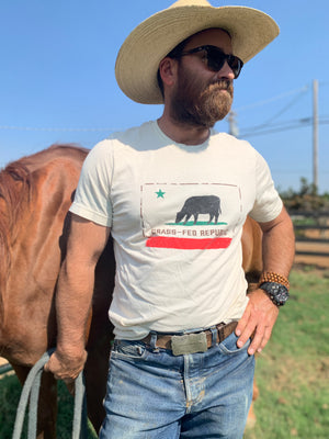 Grass-Fed Republic T-shirt — Mariposa Ranch