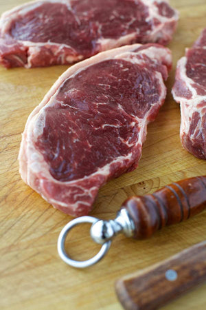 Grass-fed, grass-finished New York Strip Steak (12 oz) — Mariposa Ranch (photo 3)