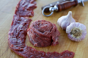 Grass-fed, grass-finished Skirt Steak / Carne Asada (8 oz) — Mariposa Ranch (photo 3)